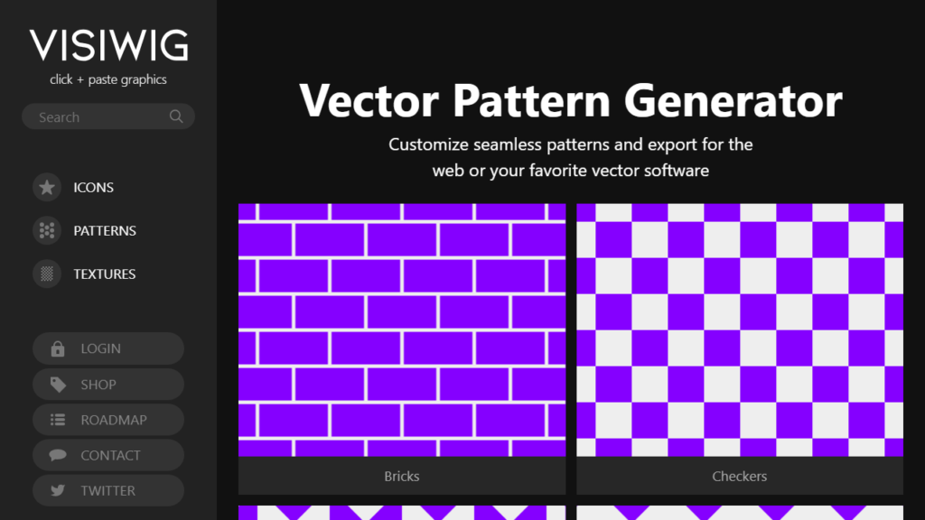 Cool and Free SVG Pattern Generators