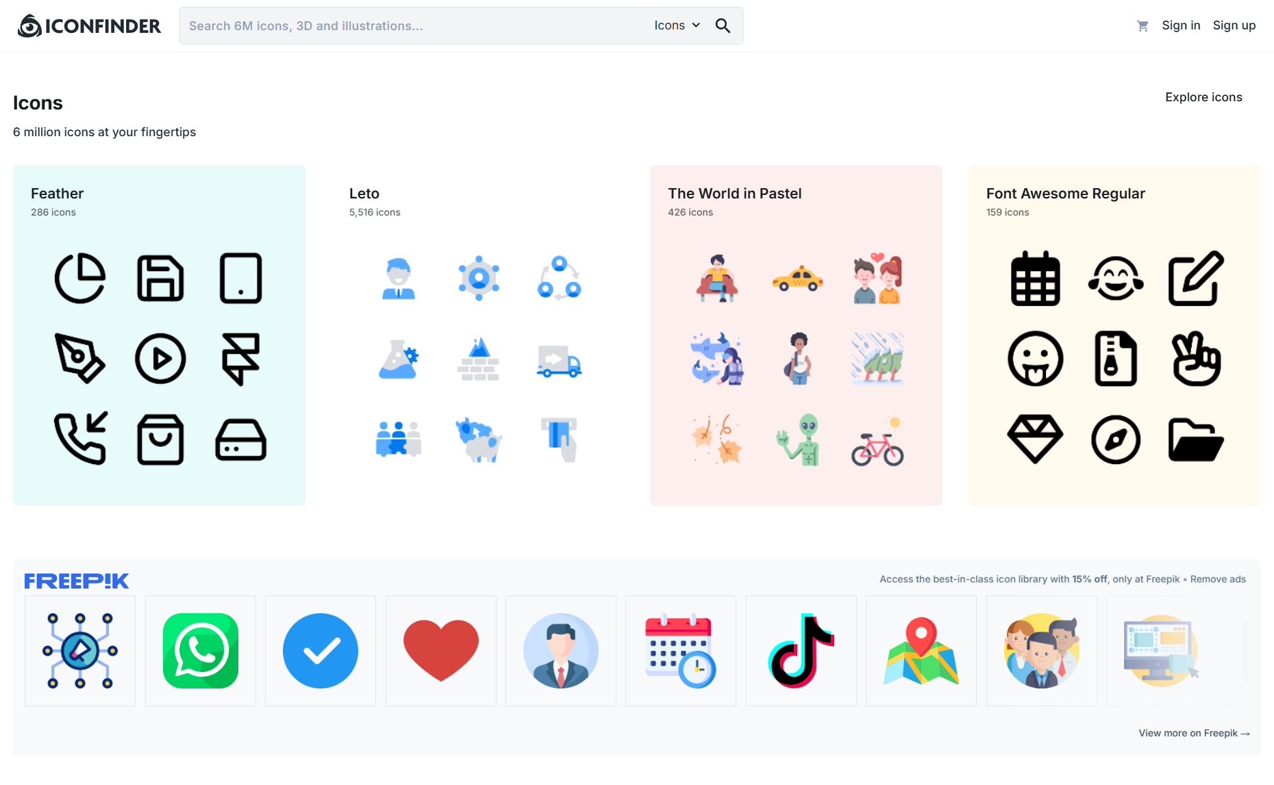 Iconfinder - On of the Best Websites for Free Vector Icons